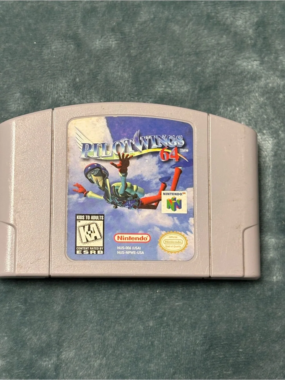 Nintendo Pilotwings 64 N64 Cartridge - Light Gray